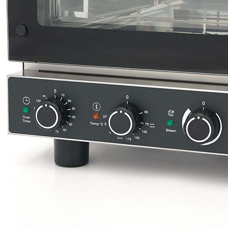 Maxima - Four à vapeur combiné - Convient pour 4 plateaux GN 2/3 - Analogique