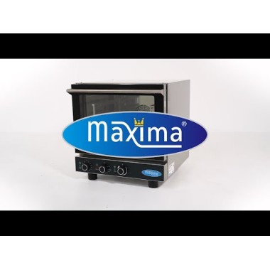 Maxima - Four à vapeur combiné - Convient pour 4 plateaux GN 2/3 - Analogique