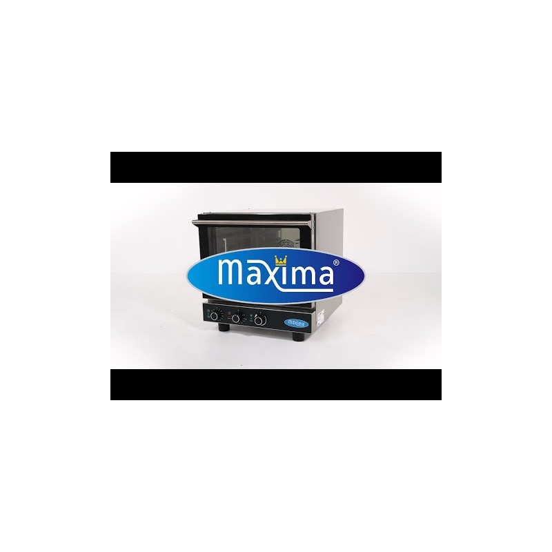 Maxima - Four à vapeur combiné - Convient pour 4 plateaux GN 2/3 - Analogique