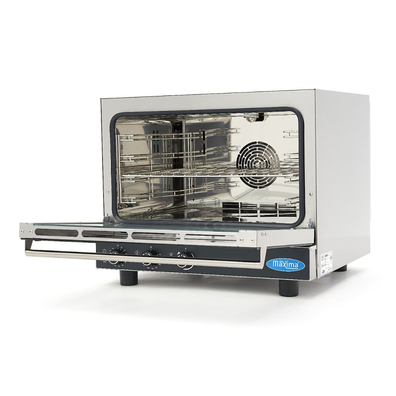 Maxima - Four mixte vapeur - Convient pour 4 plateaux (1/1 GN / 60 x 40cm) - Analogique - 400V
