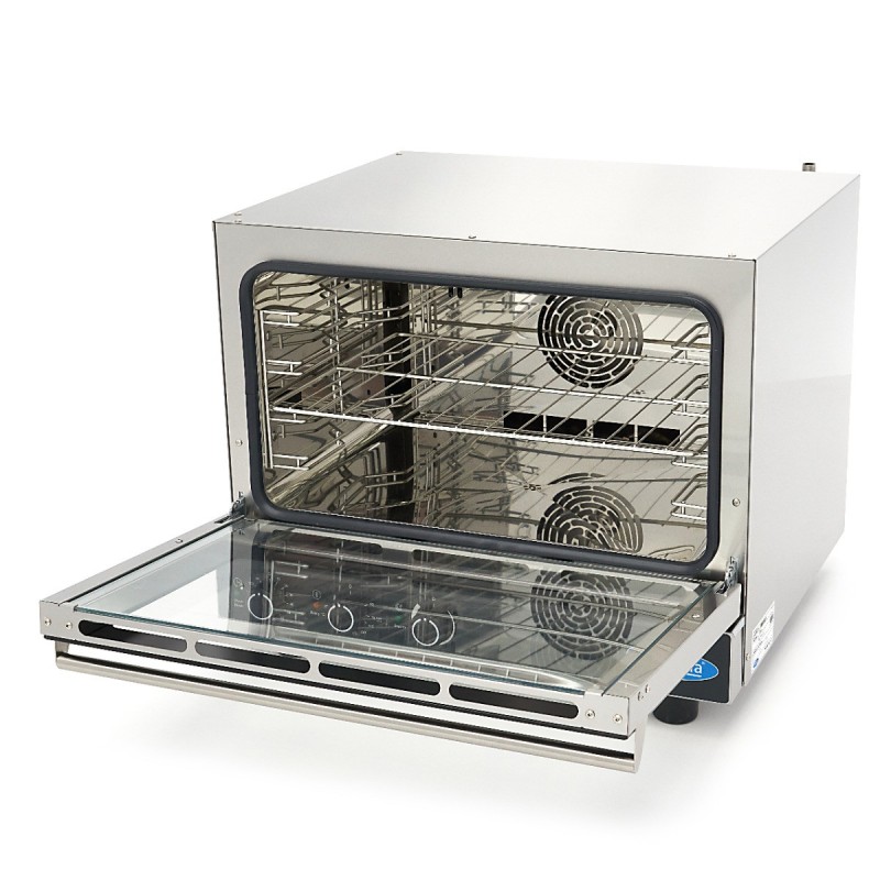Maxima - Four mixte vapeur - Convient pour 4 plateaux (1/1 GN / 60 x 40cm) - Analogique - 400V