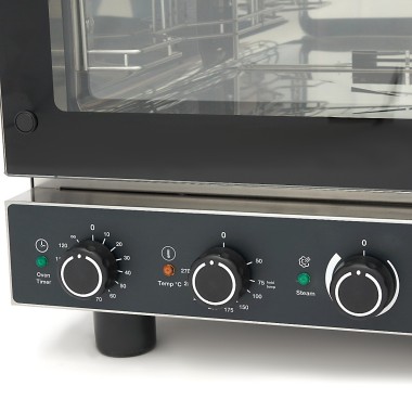 Maxima - Four mixte vapeur - Convient pour 4 plateaux (1/1 GN / 60 x 40cm) - Analogique - 400V
