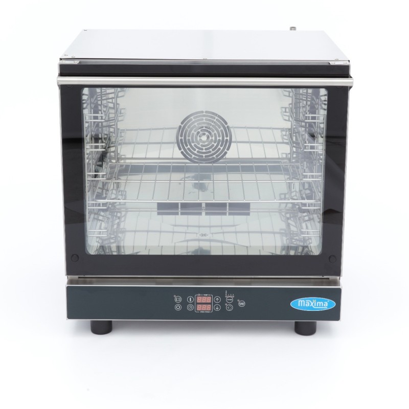 Maxima - Four mixte vapeur - Convient pour 5 plaques (1/1 GN / 60 x 40 cm) - Écran digital - 400V