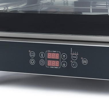 Maxima - Four mixte vapeur - Convient pour 5 plaques (1/1 GN / 60 x 40 cm) - Écran digital - 400V
