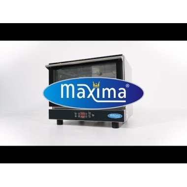 Maxima - Four mixte vapeur - Convient pour 5 plaques (1/1 GN / 60 x 40 cm) - Écran digital - 400V