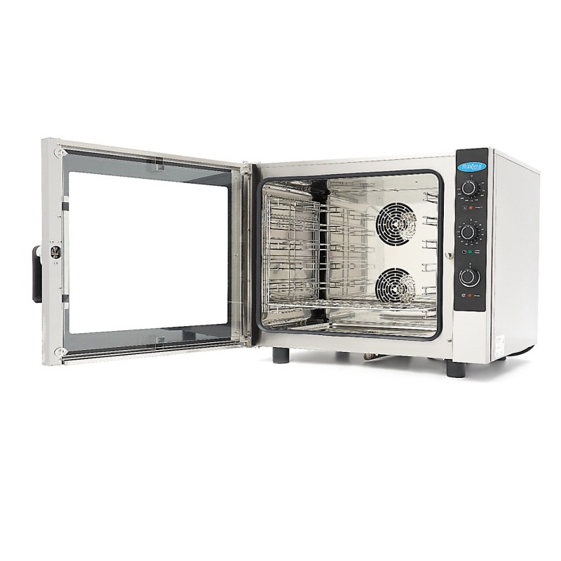 Maxima - Four à vapeur combiné - Convient pour 6 plateaux (1/1 GN / 60 x 40 cm) - Analogique - 400V