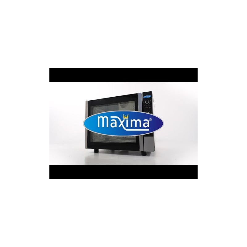 Maxima - Four à vapeur combiné - Convient pour 6 plateaux (1/1 GN / 60 x 40 cm) - Analogique - 400V