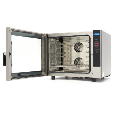 Maxima - Four mixte vapeur - Convient pour 6 plateaux (1/1 GN / 60 x 40cm) - Écran digital - 400V