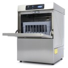 Maxima - Lave-verres - 35 x 35 cm - avec pompe de produit de rinçage - Affichage numérique - 230V