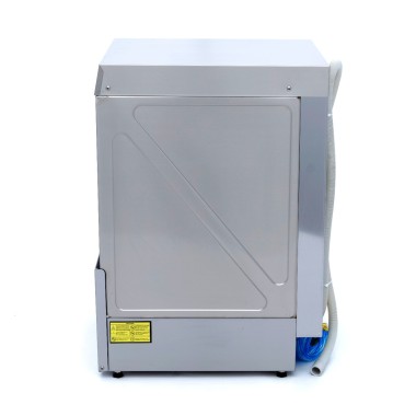 Maxima - Lave-vaisselle encastrable - 40 x 40 cm - avec vidange, distributeur de liquide de rinçage et pompe à savon - Afficha
