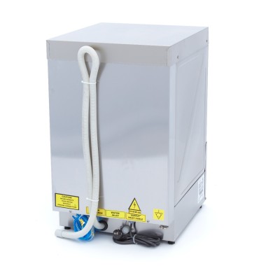 Maxima - Lave-vaisselle encastrable - 40 x 40 cm - avec vidange, distributeur de liquide de rinçage et pompe à savon - Afficha