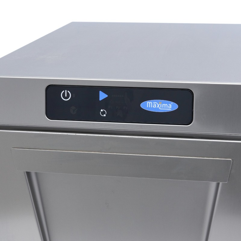 Maxima - Lave-vaisselle encastrable - 40 x 40 cm - avec vidange, distributeur de liquide de rinçage et pompe à savon - Afficha