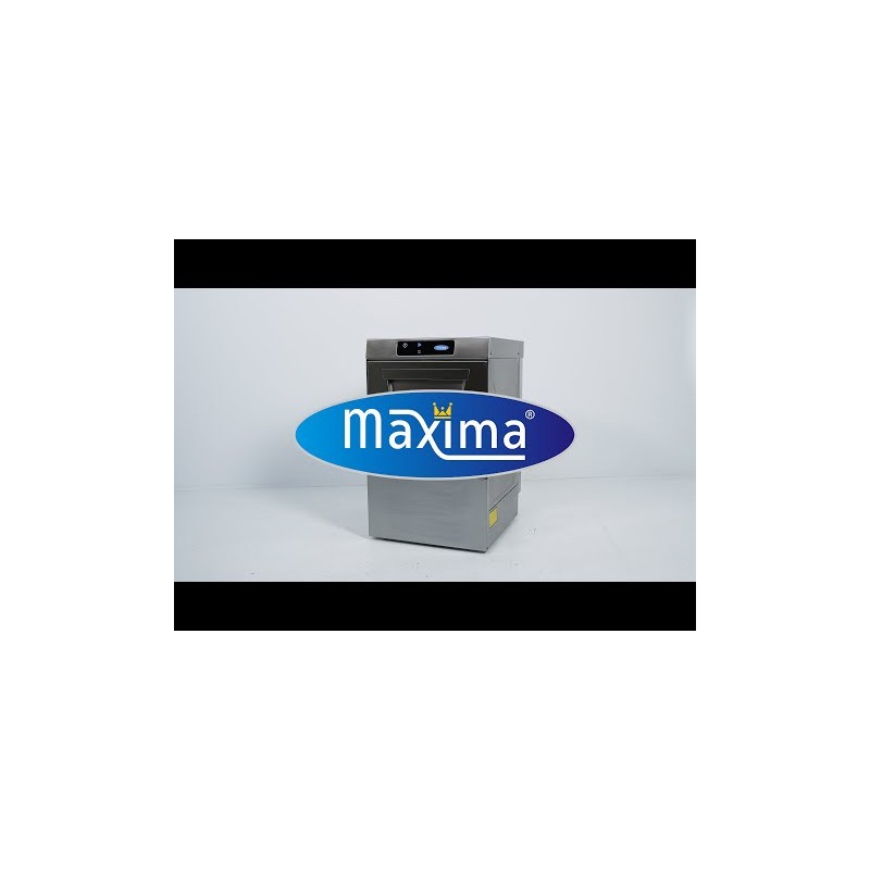 Maxima - Lave-vaisselle encastrable - 40 x 40 cm - avec vidange, distributeur de liquide de rinçage et pompe à savon - Afficha