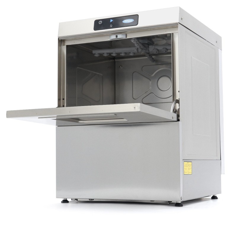 Maxima - Lave-vaisselle encastrable - 50 x 50cm - avec vidange, distributeur de liquide de rinçage et de savon - écran digital