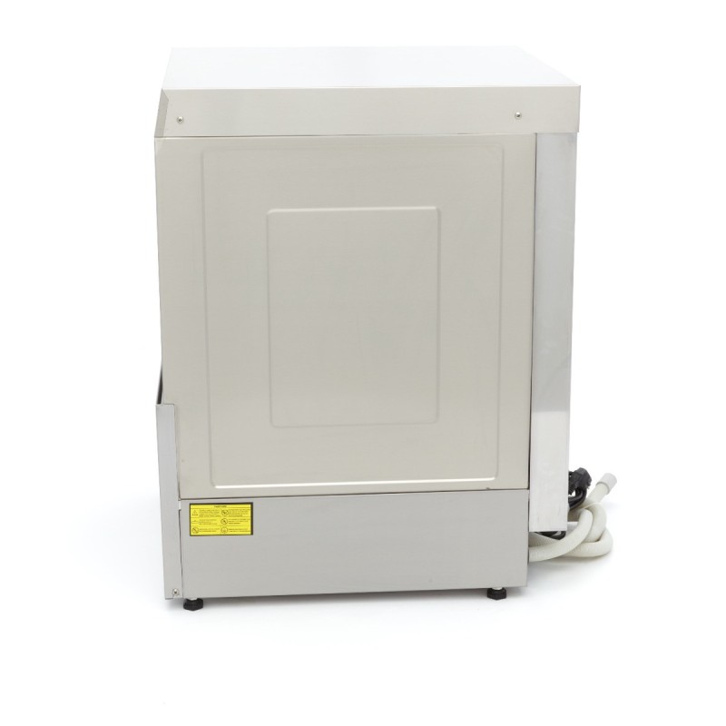 Maxima - Lave-vaisselle encastrable - 50 x 50cm - avec vidange, distributeur de liquide de rinçage et de savon - écran digital