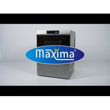 Maxima - Lave-vaisselle encastrable - 50 x 50cm - avec vidange, distributeur de liquide de rinçage et de savon - écran digital