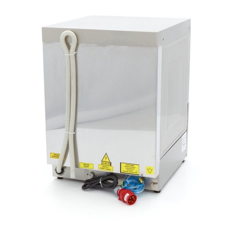 Maxima - Lave-vaisselle encastrable - 50 x 50cm - avec système de vidange, distributeur de liquide de rinçage et de savon - É