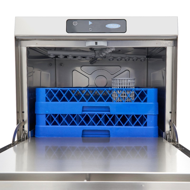 Maxima - Lave-vaisselle encastrable - 50 x 50cm - avec système de vidange, distributeur de liquide de rinçage et de savon - É
