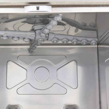 Maxima - Lave-vaisselle encastrable - 50 x 50cm - avec système de vidange, distributeur de liquide de rinçage et de savon - É
