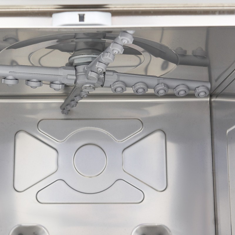Maxima - Lave-vaisselle encastrable - 50 x 50cm - avec système de vidange, distributeur de liquide de rinçage et de savon - É