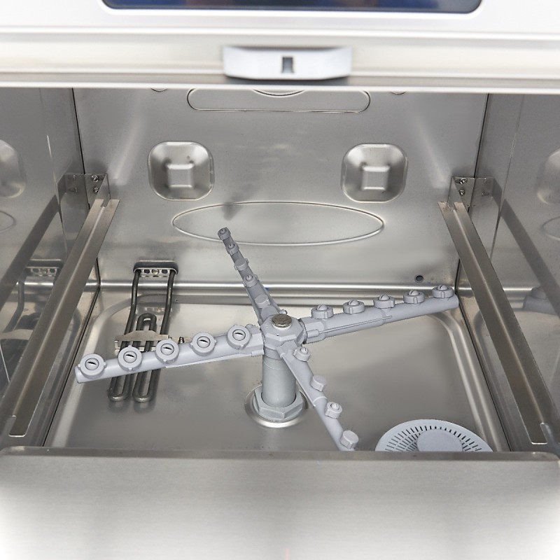 Maxima - Lave-vaisselle encastrable - 50 x 50cm - avec système de vidange, distributeur de liquide de rinçage et de savon - É