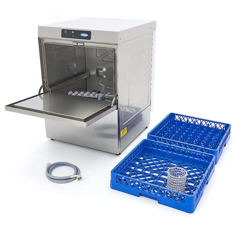 Maxima - Lave-vaisselle encastrable - 50 x 50cm - avec système de vidange, distributeur de liquide de rinçage et de savon - É