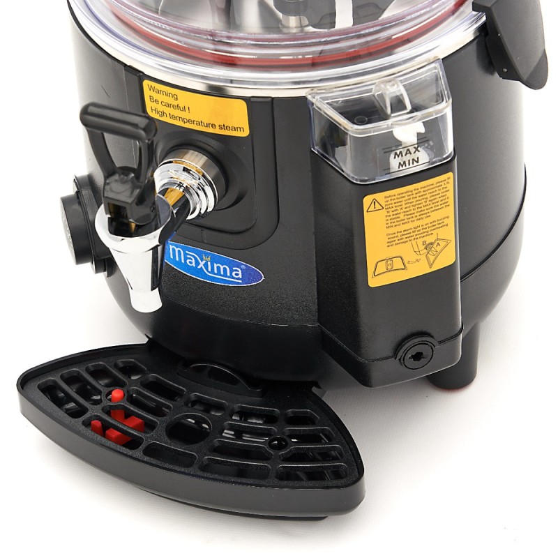 Maxima - Distributeur de chocolat chaud - 5L - Noir