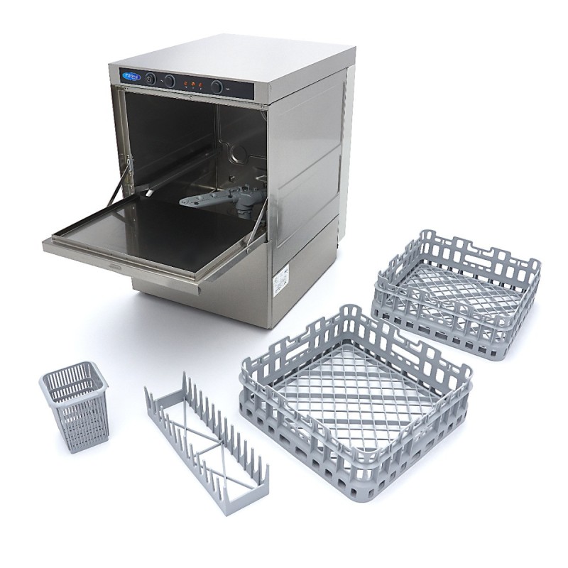 Maxima - Lave-verres - 35 x 35cm - avec pompe de rinçage