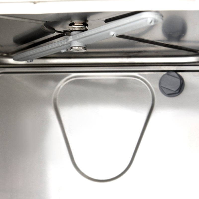 Maxima - Lave-verres - 35 x 35 cm - avec drain, doseur de rinçage et distributeur de savon