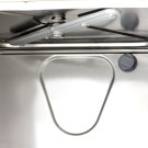 Maxima - Lave-verres - 35 x 35 cm - avec drain, doseur de rinçage et distributeur de savon