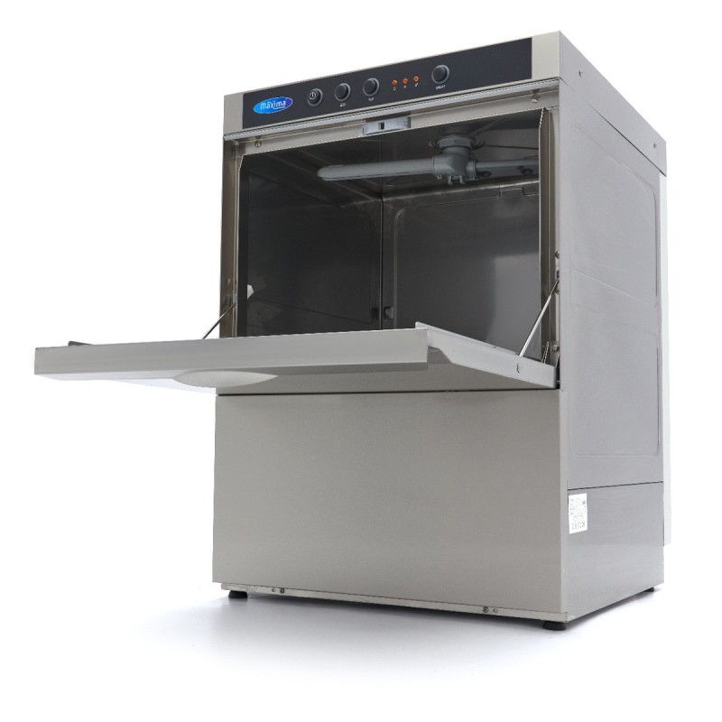 Maxima - Lave-vaisselle encastrable - 50 x 50cm - avec pompe de rinçage - 400V
