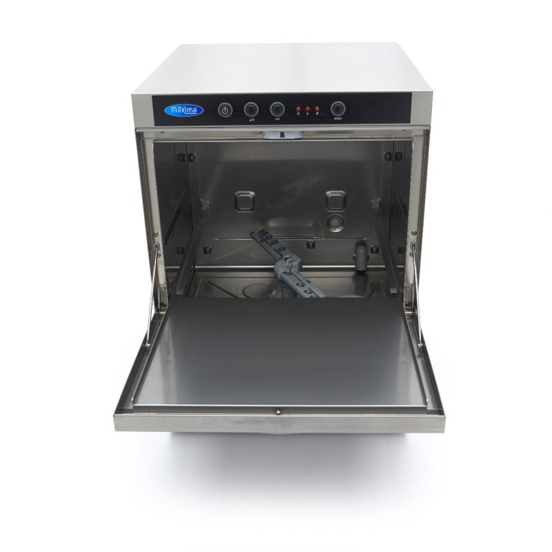 Maxima - Lave-vaisselle encastrable - 50 x 50cm - avec pompe de rinçage - 400V