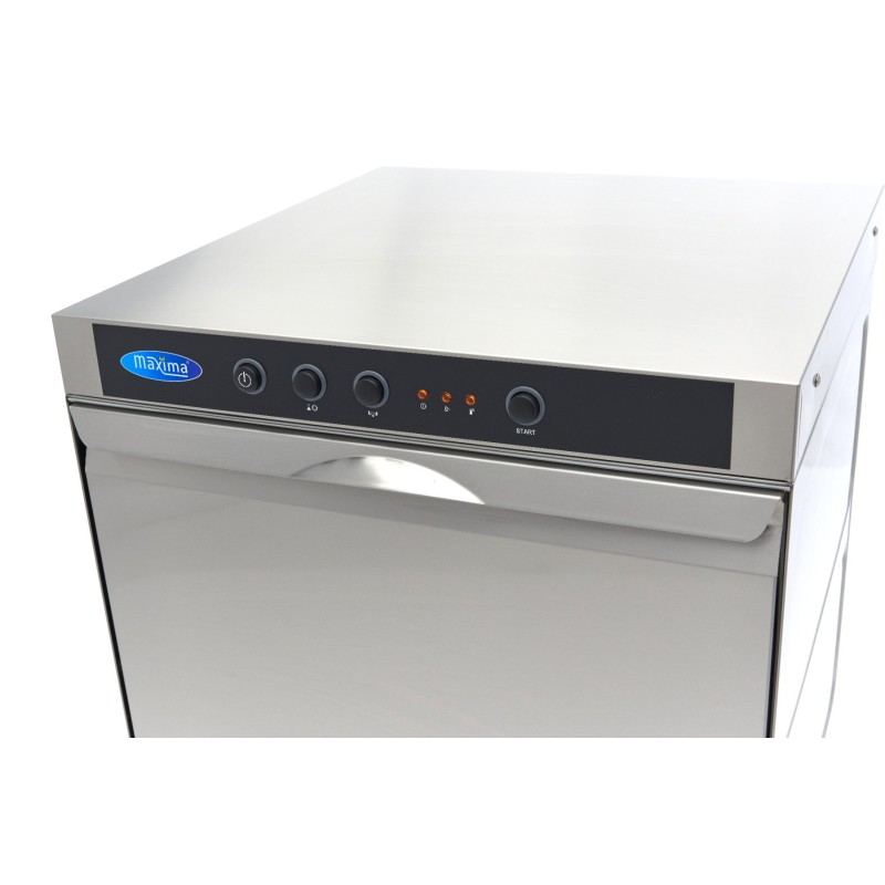 Maxima - Lave-vaisselle encastrable - 50 x 50cm - avec pompe de rinçage - 400V