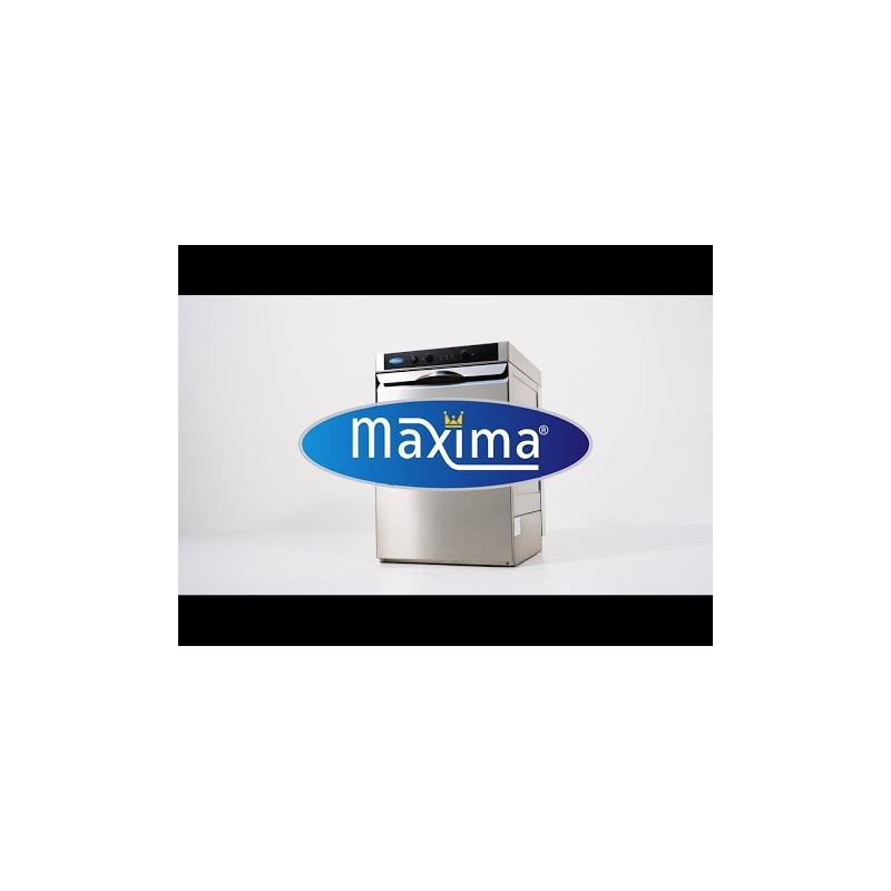 Maxima - Lave-vaisselle encastrable - 50 x 50cm - avec pompe de rinçage - 400V