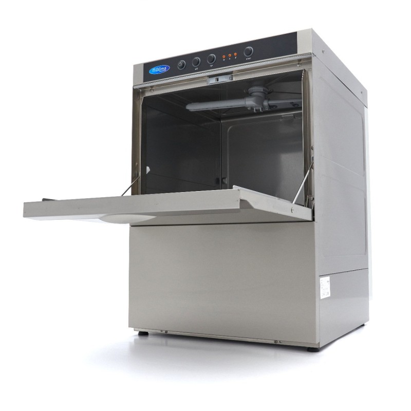 Maxima - Lave-vaisselle encastrable - 50 x 50 cm - avec pompes de vidange, de rinçage et de savon - 400V