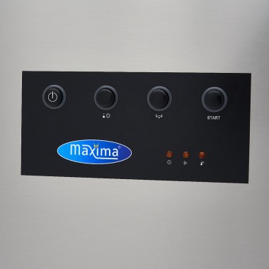 Maxima - Lave-vaisselle à avancement automatique - 50x50cm - Avec pompes de vidange, de rinçage et de savon - 400V