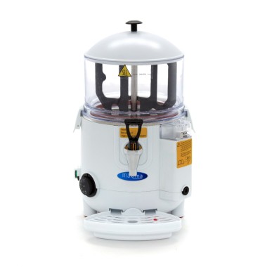 Maxima - Distributeur de chocolat chaud - 5L - Blanc