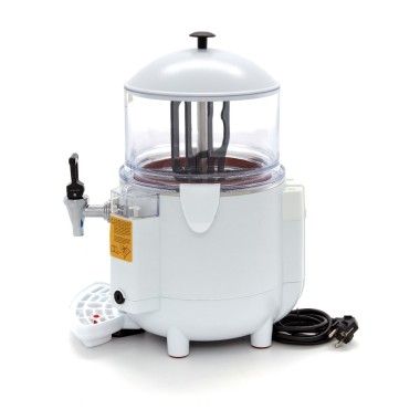 Maxima - Distributeur de chocolat chaud - 5L - Blanc