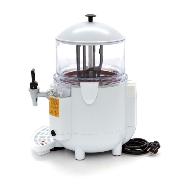 Maxima - Distributeur de chocolat chaud - 5L - Blanc