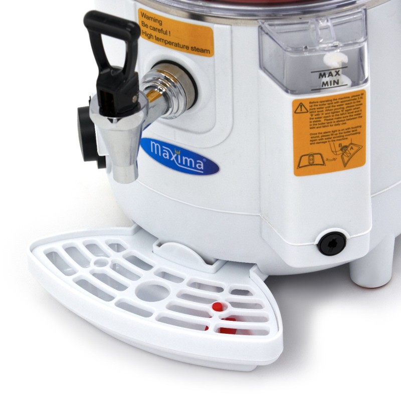 Maxima - Distributeur de chocolat chaud - 5L - Blanc