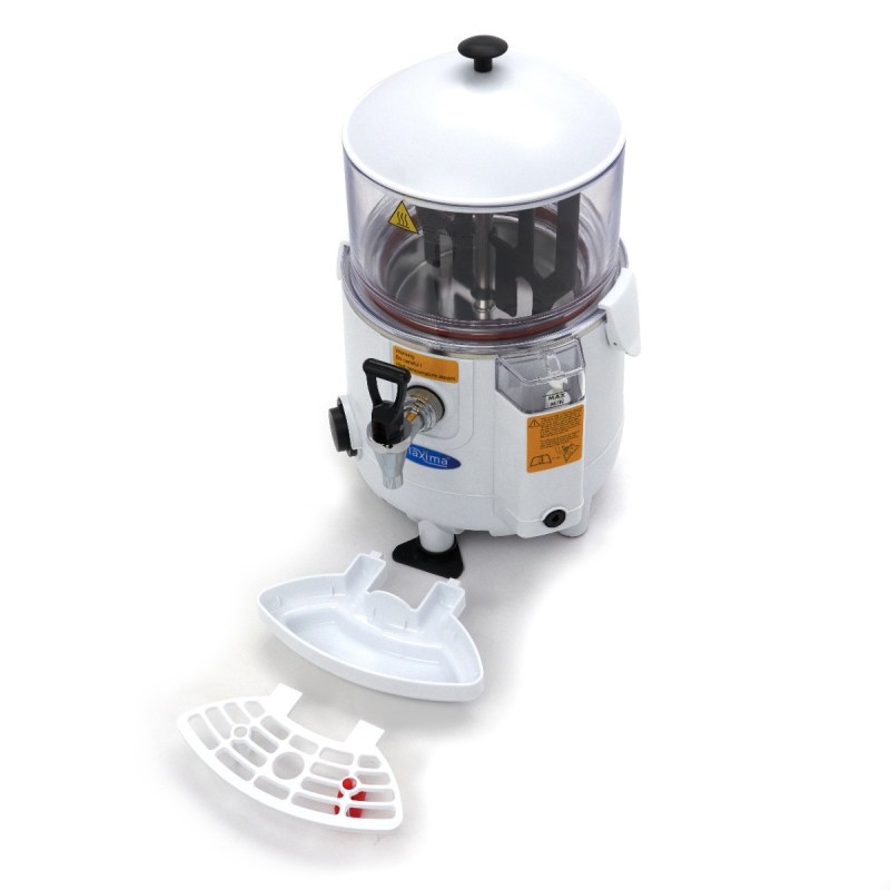 Maxima - Distributeur de chocolat chaud - 5L - Blanc