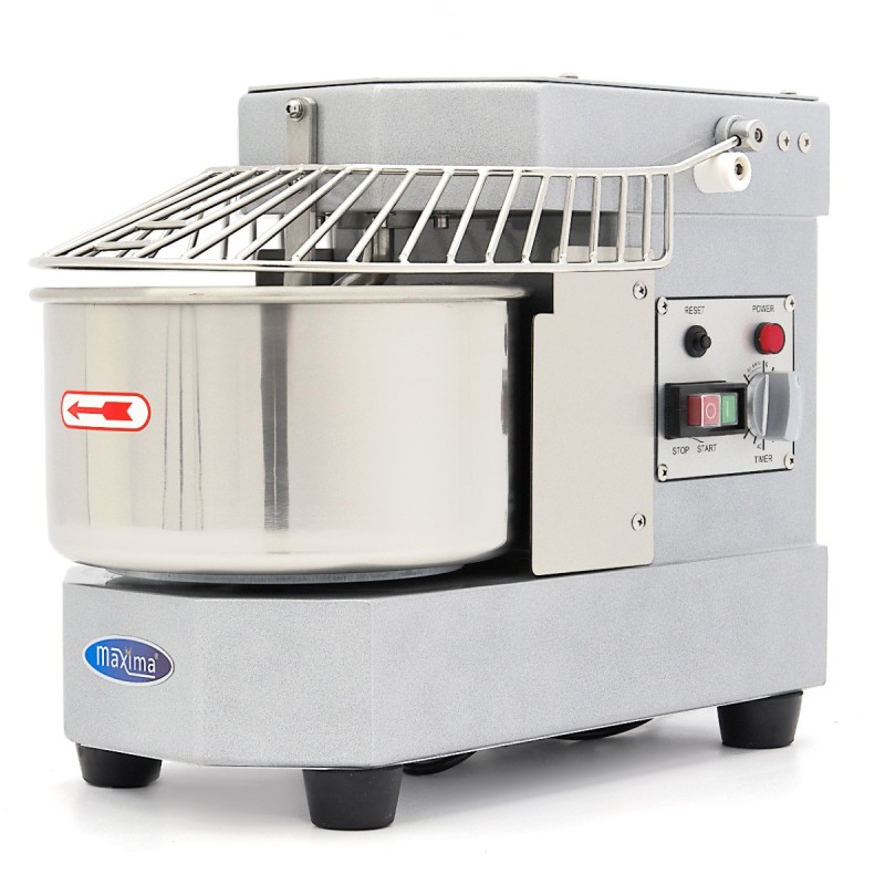Maxima - Mélangeur de pâte - 8L - 4,5kg de pâte - Argent