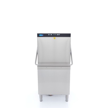 Maxima - Lave-vaisselle à convoyeur - 50x60cm - Avec pompe de rinçage et de savon - 400V