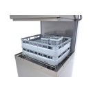 Maxima - Lave-vaisselle à convoyeur - 50x60cm - Avec pompe de rinçage et de savon - 400V