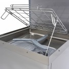 Maxima - Lave-vaisselle à convoyeur - 50x60cm - Avec pompe de rinçage et de savon - 400V