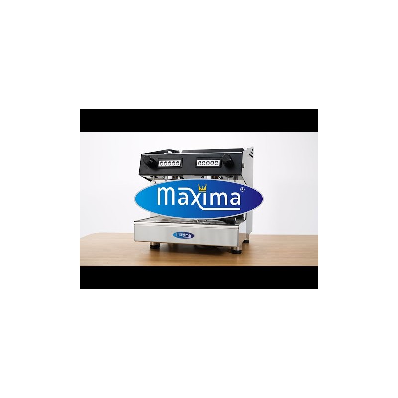 Maxima - Machine à expresso - 2 pistons - Compacte - 360 tasses par heure
