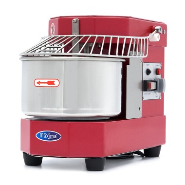 Maxima - Pétrin - 8L - 4,5kg de pâte - Rouge Framboise