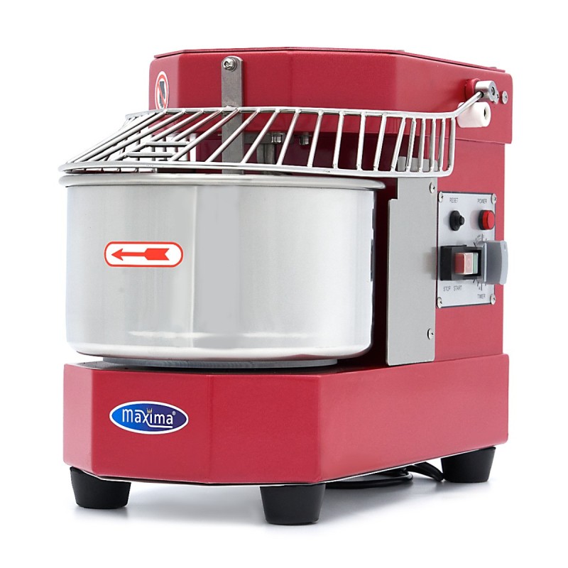 Maxima - Pétrin - 8L - 4,5kg de pâte - Rouge Framboise
