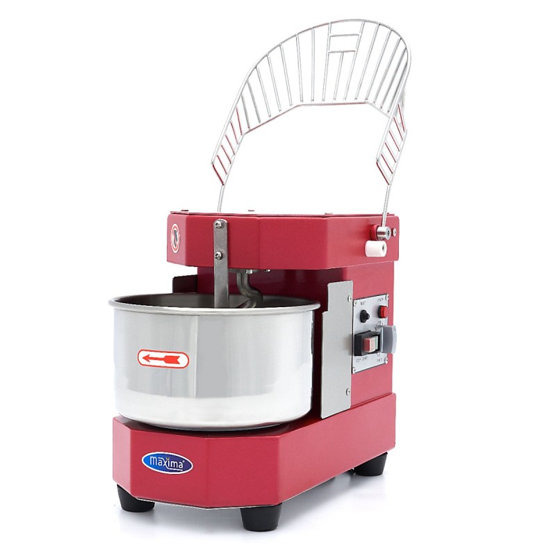 Maxima - Pétrin - 8L - 4,5kg de pâte - Rouge Framboise