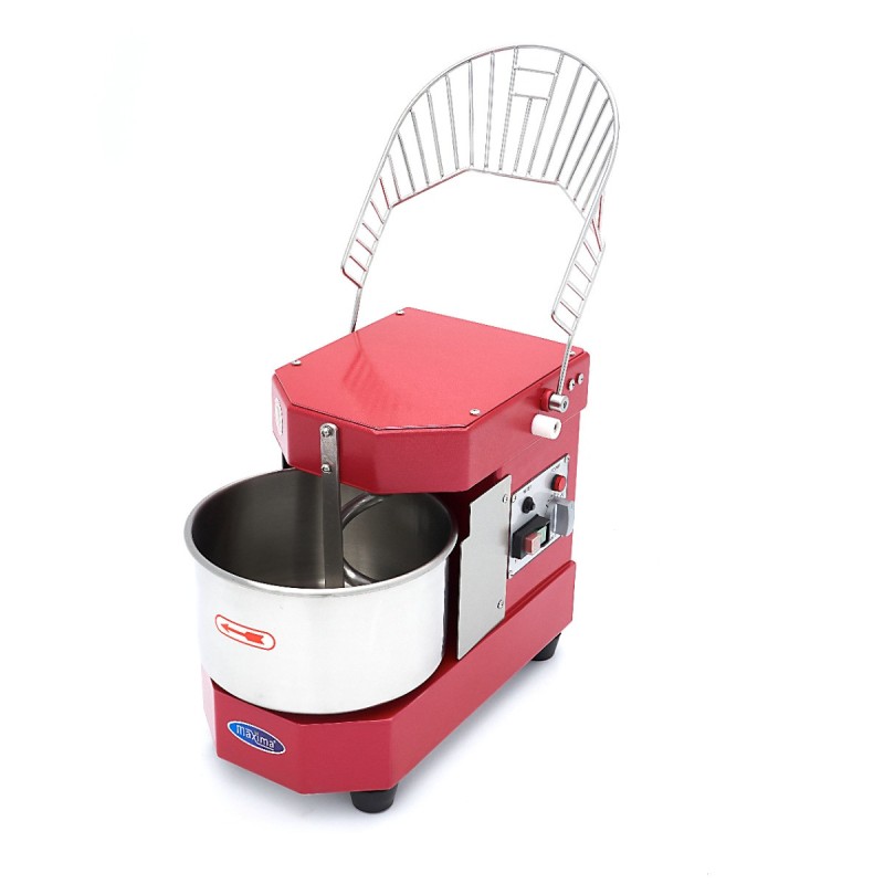 Maxima - Pétrin - 8L - 4,5kg de pâte - Rouge Framboise